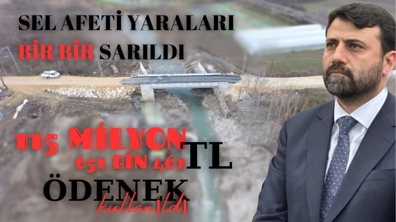 AFETİN YARALARI BİRER BİRER SARILDI