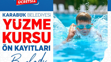 BELEDİYEDEN ÜCRETSİZ YÜZME KURSLARI