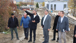 VALİ YAVUZ YATIRIMLARI YAKINDAN TAKİP EDİYOR
