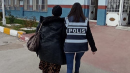 21 AYRI SUÇTAN ARANAN KADIN YAKALANDI