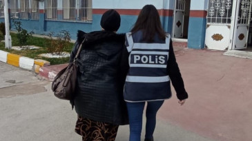 21 AYRI SUÇTAN ARANAN KADIN YAKALANDI