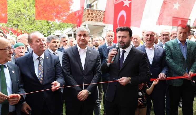 ŞAHİN VE PROTOKOL KARABÜK’ÜN EN YENİ KÖYÜNDE