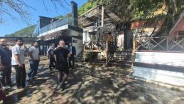 BİR OTEL YANGINI DA İNKUMU’NDA