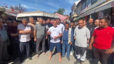 ESNAFLA ZABITA BİRBİRİNE GİRDİ