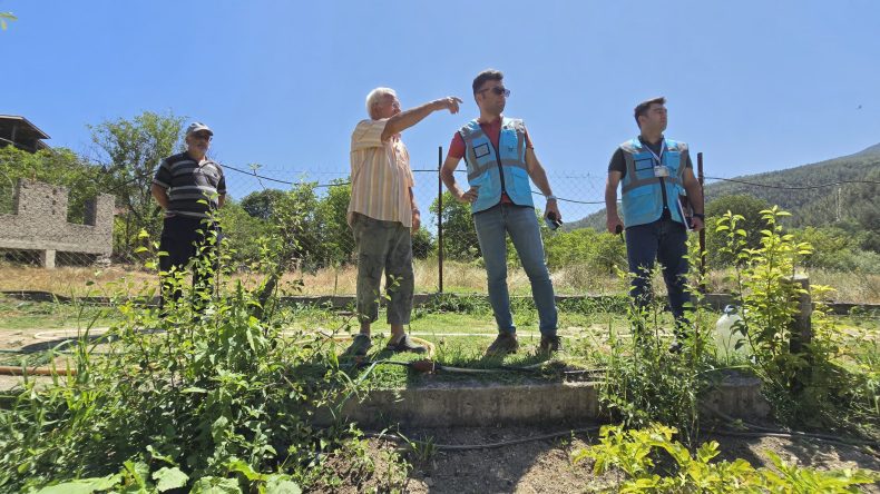 ŞEBEKEDEN BAHÇE SULAYANLARA AF YOK