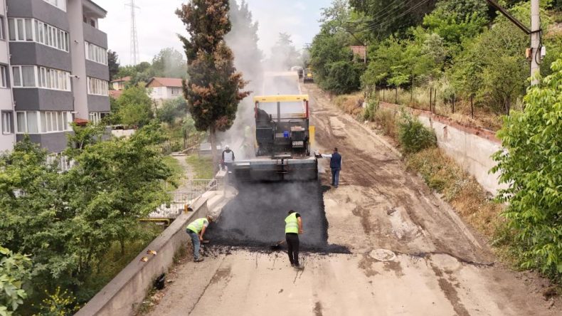 BELEDİYE ASFALT SEZONUNA HIZLI GİRDİ