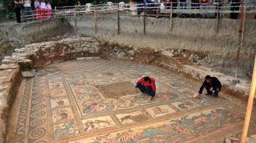 KADIOĞLU MOZAİKLERİ TURİZME AÇILACAK