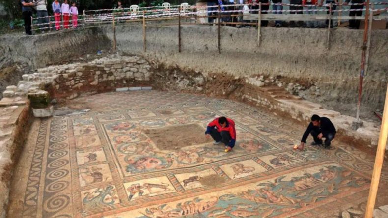 KADIOĞLU MOZAİKLERİ TURİZME AÇILACAK
