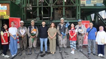 MADENCİLERE BABALAR GÜNÜ SÜRPRİZİ