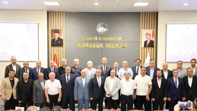 HAYIRSEVER İŞ İNSANLARIMIZDAN EMNİYET VE JANDARMAYA 29 ARAÇ BAĞIŞI