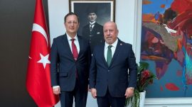 BUYURMAN’DAN BÜYÜKELÇİ TURAN’A ZİYARET