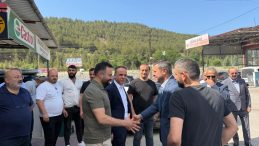 BAŞKAN ÇETİNKAYA SANAYİ ESNAFINI DİNLEDİ