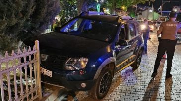 DİREKSİYONDA FENALAŞAN SÜRÜCÜYÜ KALDIRIMDAKİ AĞAÇ KURTARDI