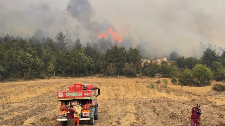 YANGINDA DÖRT GÜN GERİDE KALDI