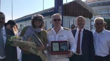 AMASRA 100 BİNİNCİ KURUVAZİYER YOLCUSUNA ULAŞTI