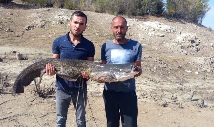 BARAJDAN 25 KİLOGRAMLIK CANAVAR ÇIKTI