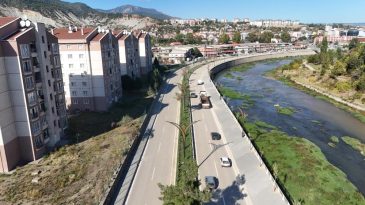 YENİCE CADDESİ TRAFİĞE AÇILDI