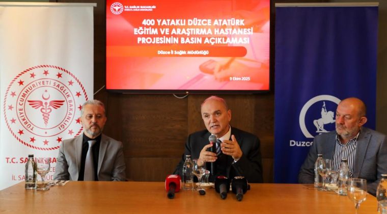 ÖZLÜ FARKI; 400 YATAKLI HASTANE BİR YILDA BİTECEK