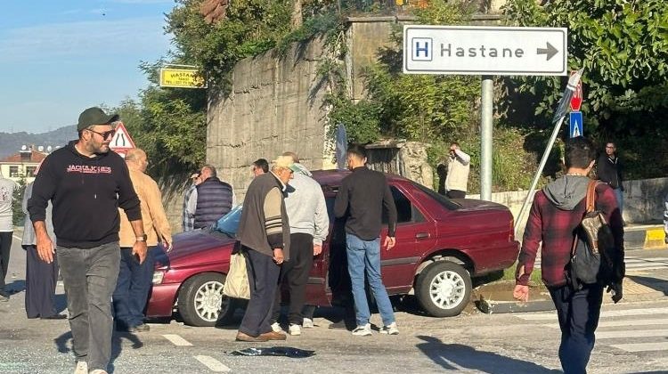 HASTANE GİRİŞİNDE HASTANELİK OLDULAR