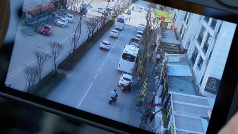 POLİSTEN KAÇTI DRONDAN KAÇAMADI