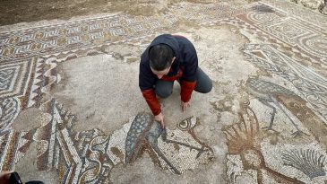 HADRİANOPOLİS’TE EŞSİZ MOZAİKLER BULUNDU