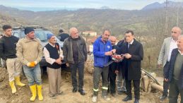 YORTAN’DA TOKİ KONUTLARININ TEMELLERİ ATILDI