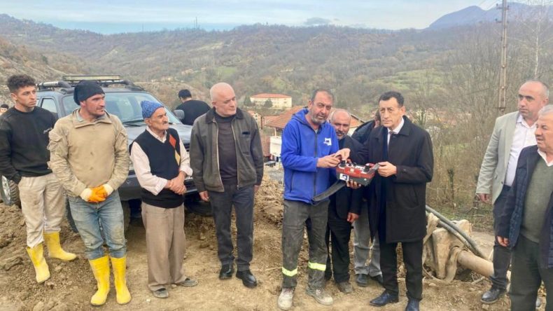 YORTAN’DA TOKİ KONUTLARININ TEMELLERİ ATILDI