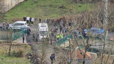 EŞİNE VE KAYINVALİDESİNE KURŞUN YAĞDIRDI