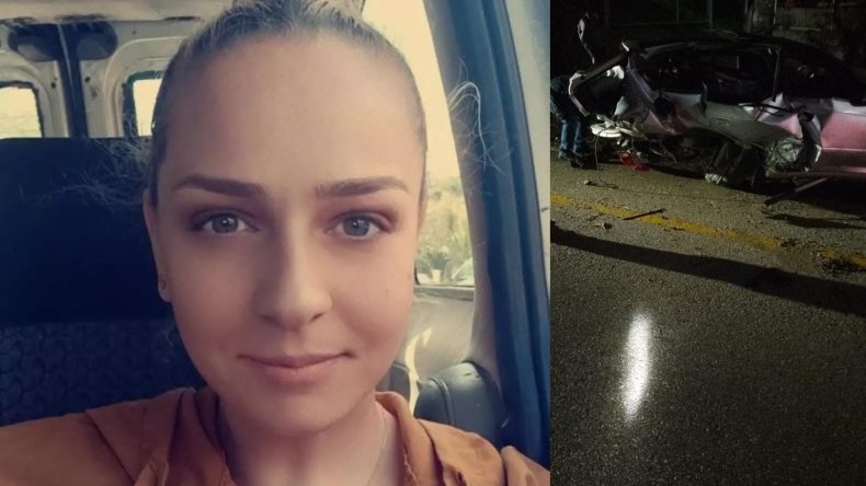 ŞARAMPOLE YUVARLANAN OTOMOBİLDEKİ KADIN HAYATINI KAYBETTİ