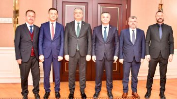 BAŞKANLARDAN VALİ YAVUZ’A TEBRİK VE TEŞEKKÜR