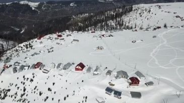 TÜRKİYE’NİN EN YÜKSEK KAR KALINLIĞI BATI KARADENİZ’DE