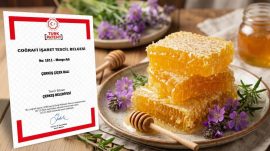 ÇERKEŞ ÇİÇEK BALI TESCİLLENDİ
