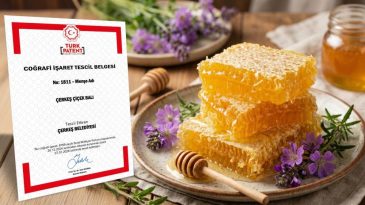 ÇERKEŞ ÇİÇEK BALI TESCİLLENDİ