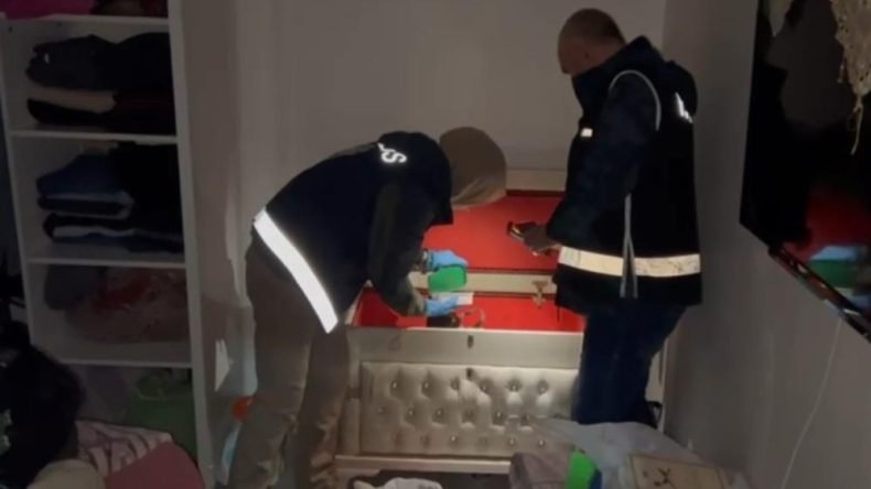 TEFECİLİK OPERASYONUNDA 12 TUTUKLU