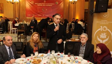 İLK İFTAR EN KIYMETLİLERİMİZLE YAPILDI