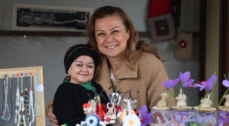 KADIN BAŞKANDAN EMEKÇİ KADINLARA ÖZEL PROJE