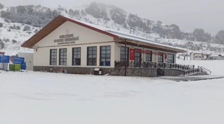 KELTEPE YENİDEN BEYAZA BÜRÜNDÜ