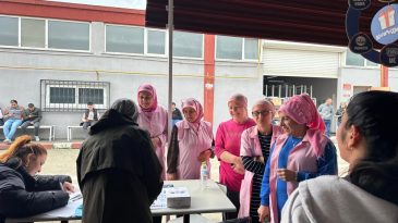 KADIN İŞÇİLERDEN SİGARA BIRAKMA ETKİNLİĞİNE YOĞUN İLGİ