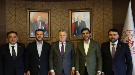 GENÇLİK VE SPOR YATIRIMLARI GÖRÜŞÜLDÜ