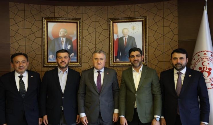 GENÇLİK VE SPOR YATIRIMLARI GÖRÜŞÜLDÜ