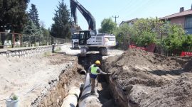 40 YILLIK İÇME SUYU ŞEBEKESİ YENİLENİYOR