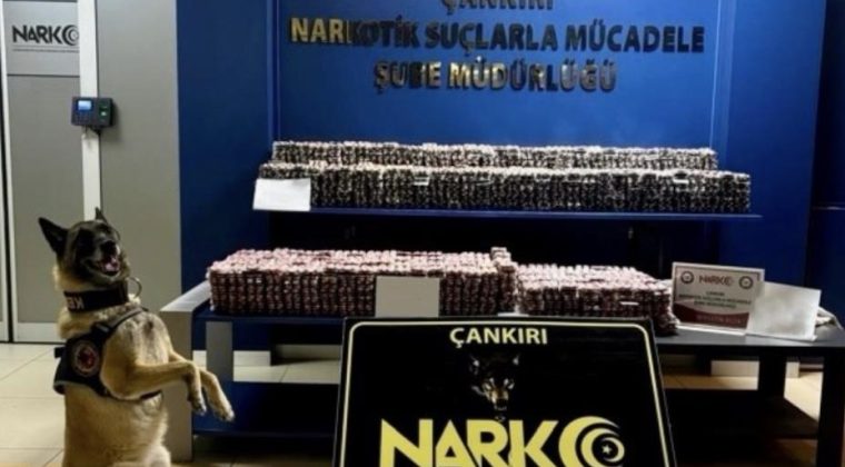 DUDAK UÇUKLATAN RAKAM; 85 BİN HAP YAKALANDI