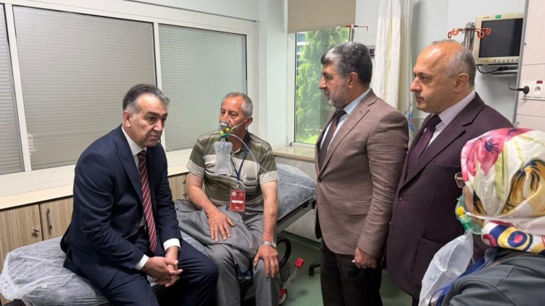 VALİ ÇAĞATAY OLAYI TİTİZLİKLE TAKİP EDİYOR