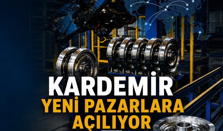 KARDEMİR’DEN AVRUPA’YA TEKER İHRACATI