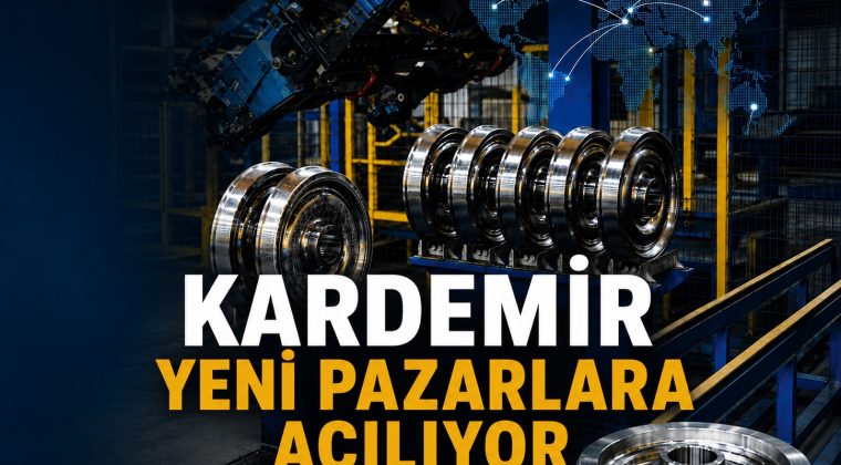 KARDEMİR’DEN AVRUPA’YA TEKER İHRACATI