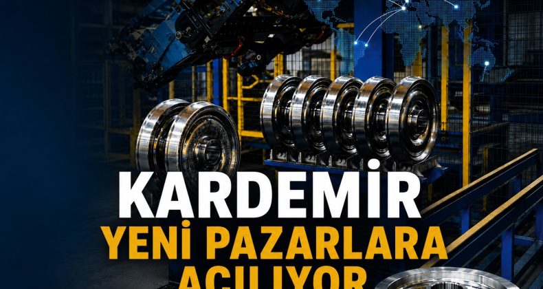 KARDEMİR’DEN AVRUPA’YA TEKER İHRACATI