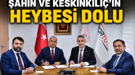 ŞAHİN VE KESKİNKILIÇ’TAN YENİ YATIRIM MÜJDELERİ
