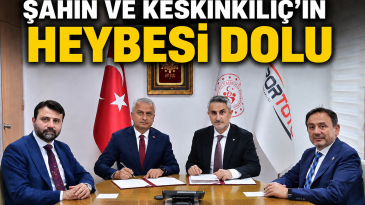 ŞAHİN VE KESKİNKILIÇ’TAN YENİ YATIRIM MÜJDELERİ