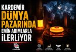 KARDEMİR’DEN KOMŞUYA TEKER İHRACATI