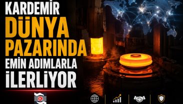 KARDEMİR’DEN KOMŞUYA TEKER İHRACATI